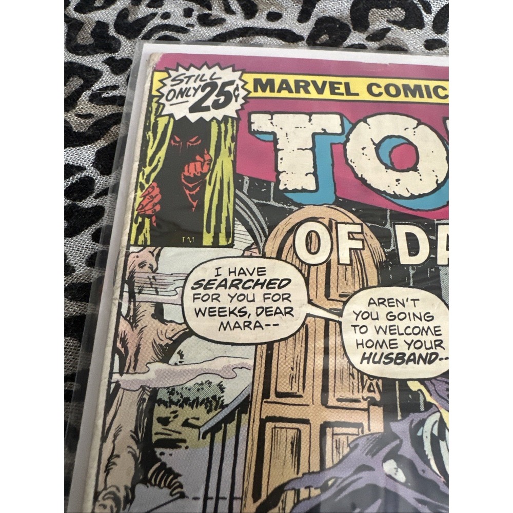 VTG- Tomb of Darkness #20 May 1974 Marvel Bronze Age "The Kiss of Death!" - Picture 8 of 13